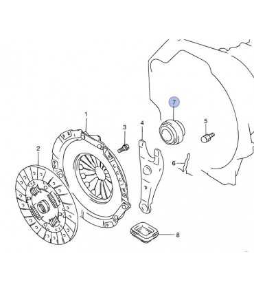 Rodamiento (FCR50-41-2) de embrague JAPON
