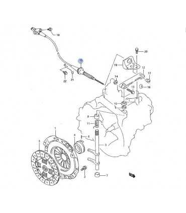 Piola cable de embrague JAPON