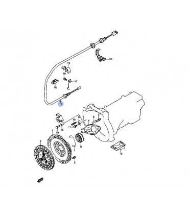 Piola cable de embrague JAPON
