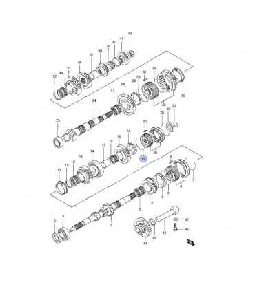 Resorte sincronizador 5ta caja cambios ORIGINAL