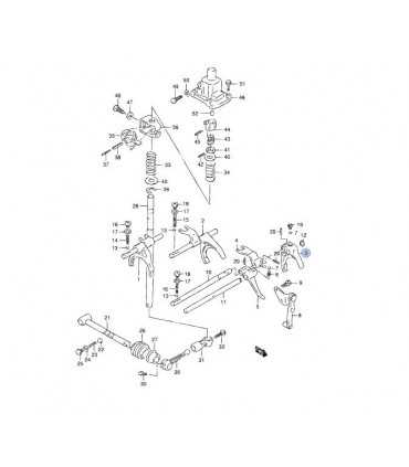 Horquilla 5ta caja de cambios ORIGINAL