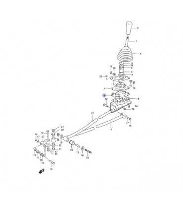 Soporte palanca de cambios CHINA