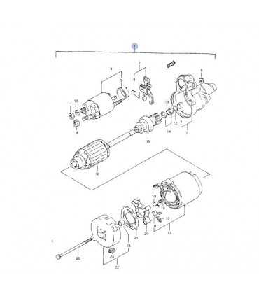 Motor de partida INDIA