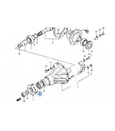 Reten (35X62X10) piñon de ataque diferencial JAPON
