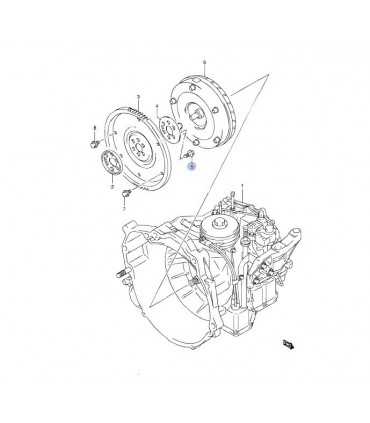 Perno volante de motor INDIA