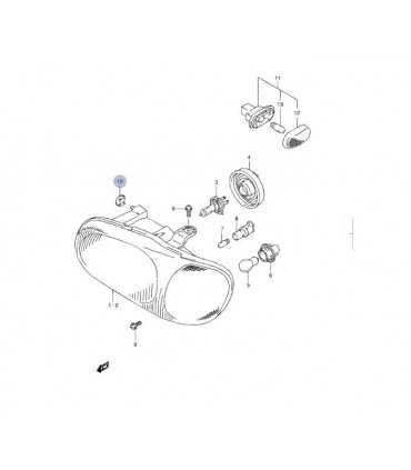 Guia farol optico ORIGINAL