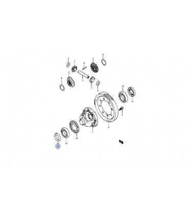 Reten (40X58X10) derecho diferencial corona JAPON