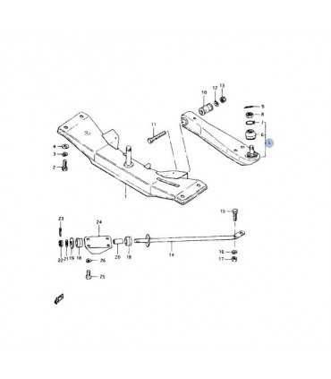 Bandeja delantera derecha-izquierda INDIA