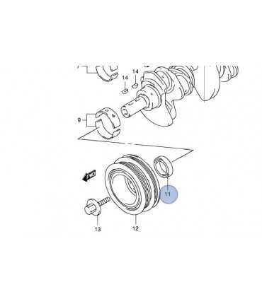 Reten (45x63x7.5) delantero cigueñal JAPON