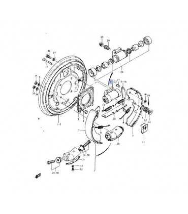 Cilindro freno trasero derecho TAIWAN