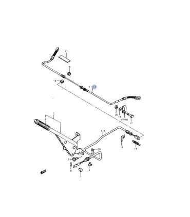 Cable freno mano traseroTAIWAN