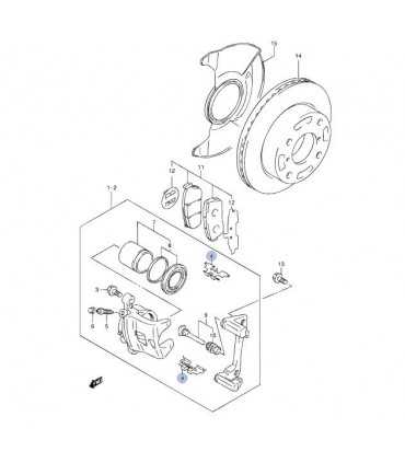 Seguro pastilla de freno ORIGINAL
