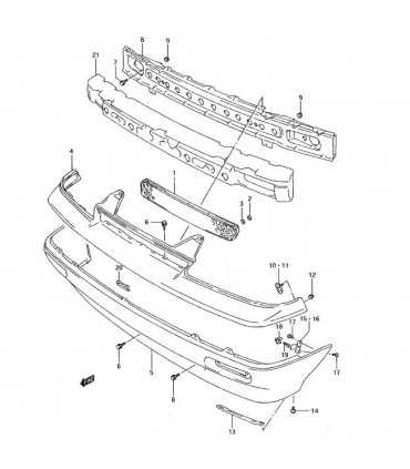 Parachoque delantero TAIWAN