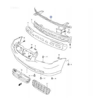 Refuerzo parachoque delantero TAIWAN