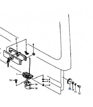 Tope lateral portalon ORIGINAL