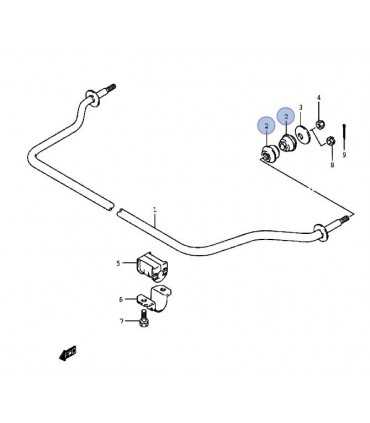 Buje punta barra estabilizadora ORIGINAL INDIA