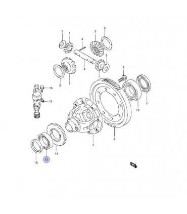 Rodamiento (6207) rueda trasera JAPON