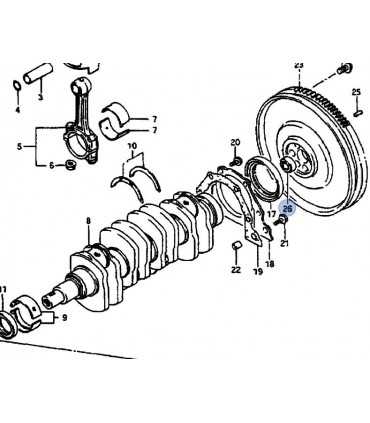 Rodamiento (6000) volante de motor JAPON