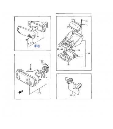 Farol parachoque delantero izquierdo TAIWAN
