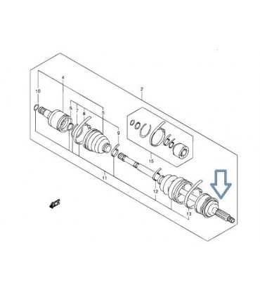Homocinetica (SK-809) lado rueda TAIWAN