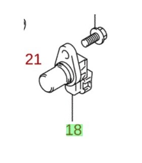 Sensor posicion eje de levas (CMP) JAPON