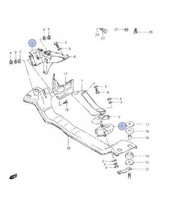 Soporte de motor TAIWAN