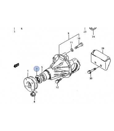 Reten (40X72X11) piñon de ataque diferencial JAPON