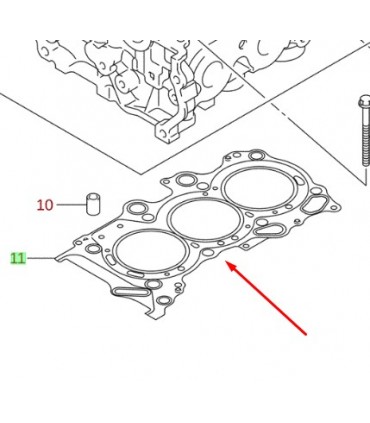 Empaquetadura de culata INDIA