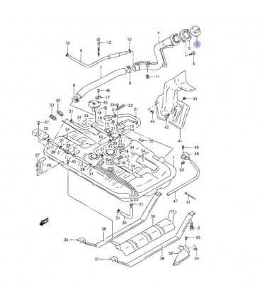 Tapa estanque bencina TAIWAN