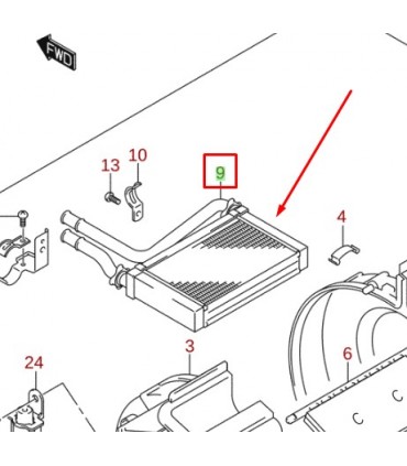 Radiador de calefaccion INDIA