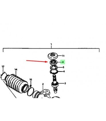 Reten piñon cremallera ORIGINAL