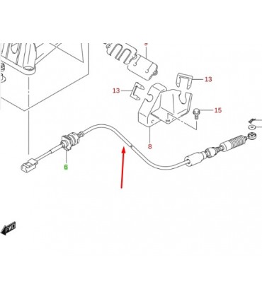 Piola selectora de cambios JAPON