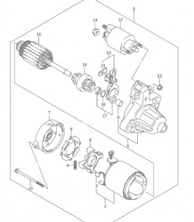 Motor de partida TAIWAN
