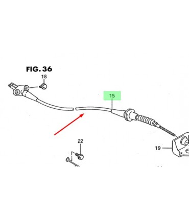 Piola embrague JAPON