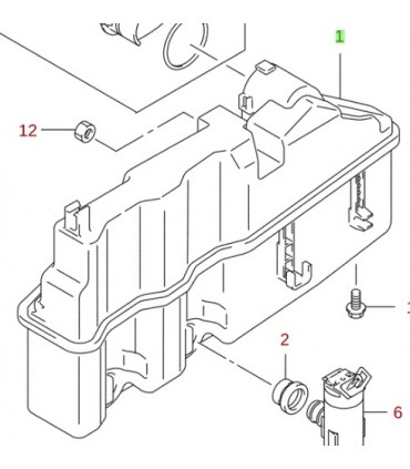 Deposito lavaparabrisas ORIGINAL