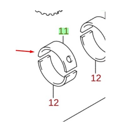 Metal bancada superior ORIGINAL