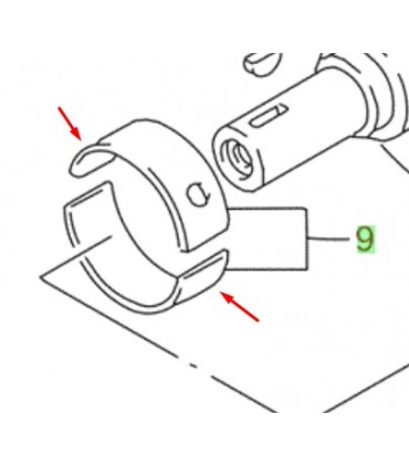 Juego metal bancada JAPON