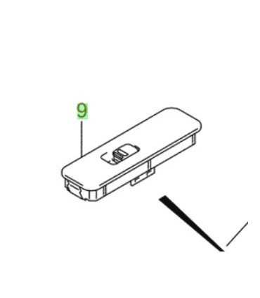 Botonera alzavidrio delantero derecho TAIWAN