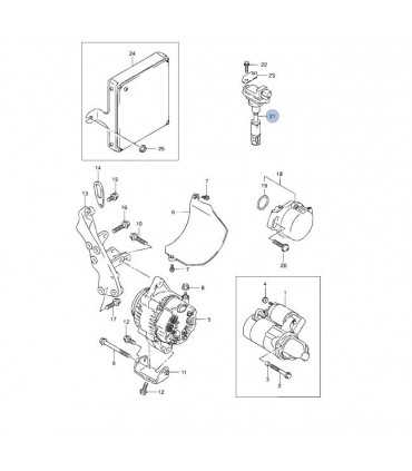Bobina de encendido (3 PINES) JAPÓN