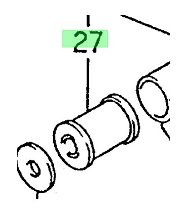 Buje Bandeja Delantera