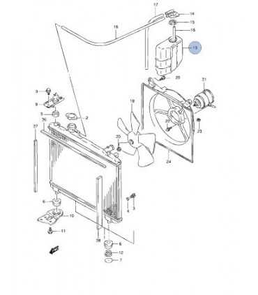 Deposito agua radiador ORIGINAL