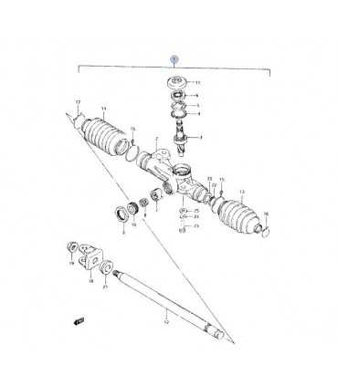 Caja dirreccion completa CHINA