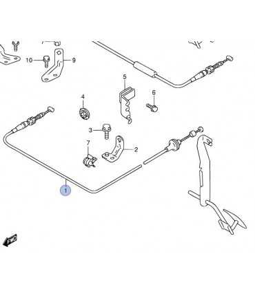 Piola cable acelerador JAPON
