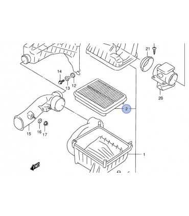 Filtro de aire (C-2337) TAIWAN
