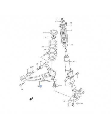 Bandeja delantera izquierda TAIWAN