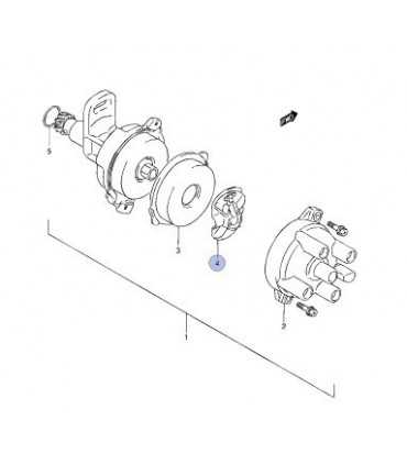 Rotor de distribuidor JAPON