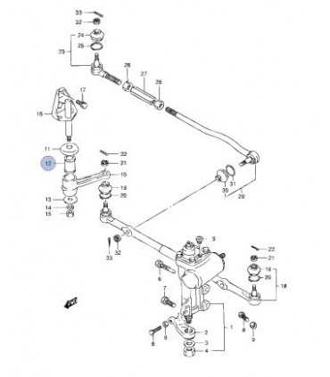 Buje central de dirección JAPON