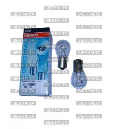 Ampolleta 12v Globo grande 1 contacto S25 ALEMÁN