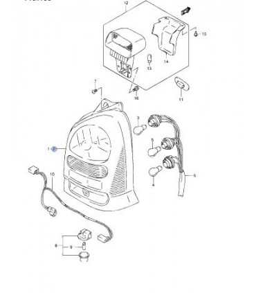 Farol trasero izquierdo TAIWAN