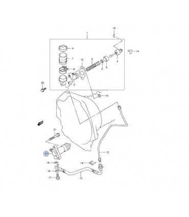 Cilindro de embrague TAIWAN